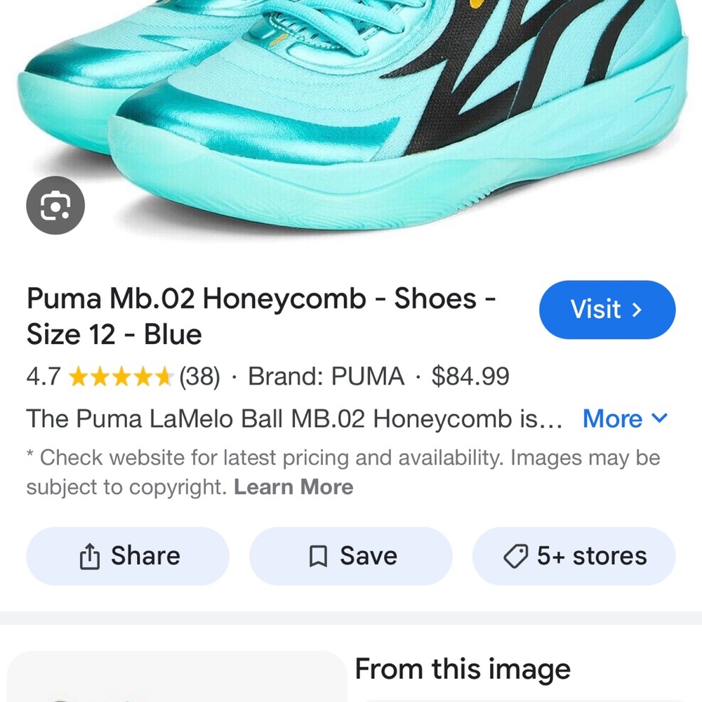 Puma Kids Shoes - Blue